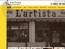 Tablet Screenshot of lartistawatford.com